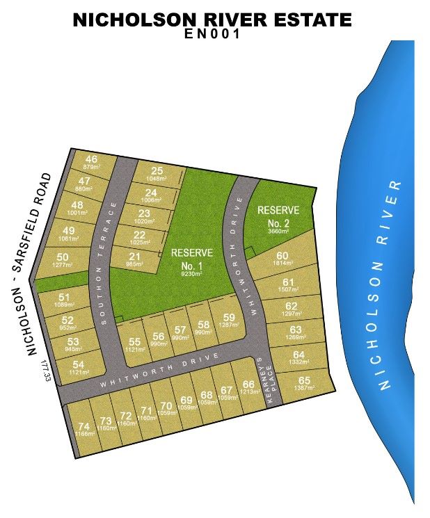 [Land for Sale] Nicholson River Estate, Nicholson OpenLot